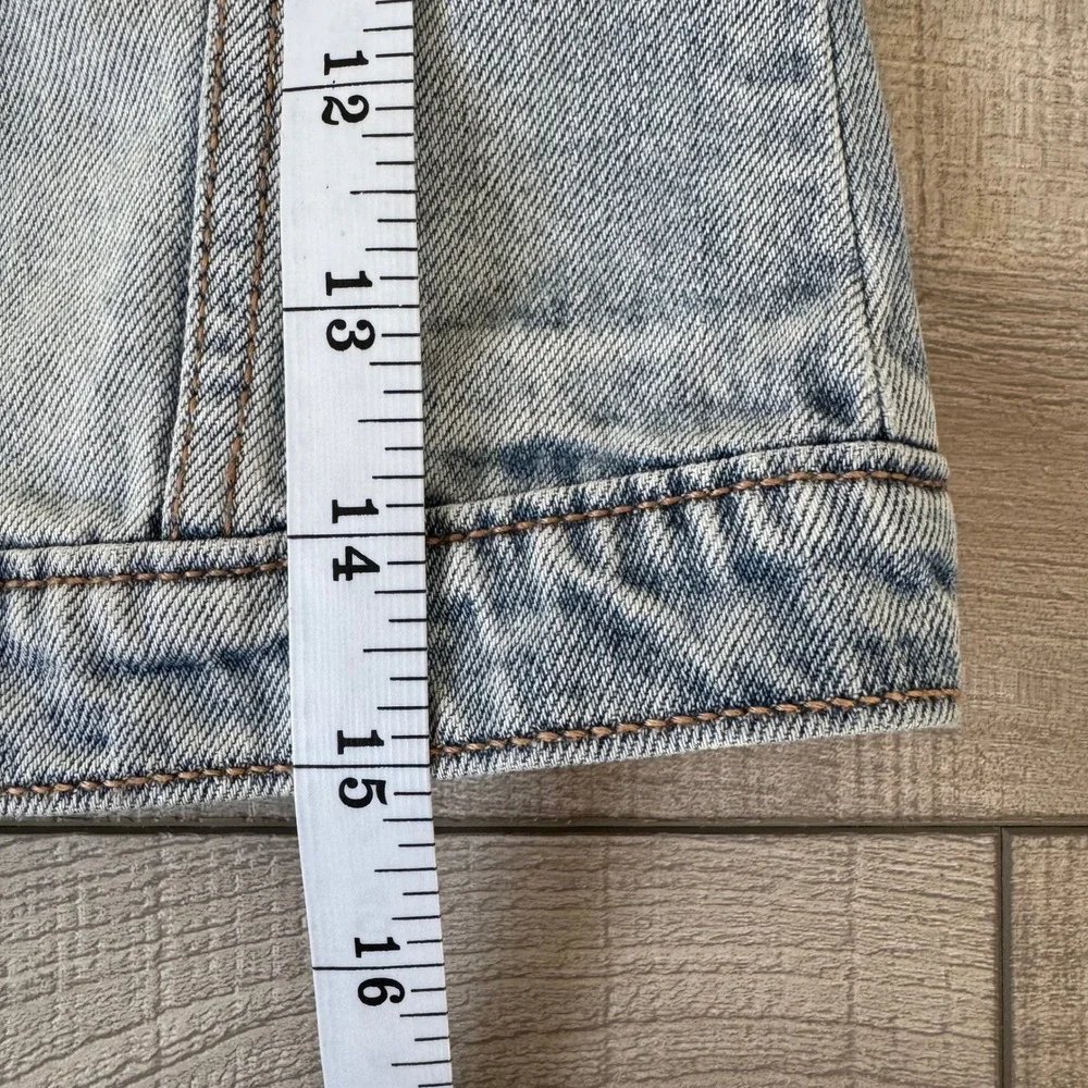 Baby Gap Denim Jacket Toddler 5 Years Light Wash Distressed Trucker